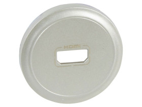 CELIANE Plakietka do gniazd hdmi tytanowa 068516 LEGRAND