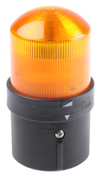 Sygnalizator 48 → 230 V ac Migające Pomarańczowy Montaż na podstawie Żarowe