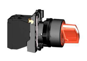 Przełącznik bistabilny, 3-pozycyjny, 6A, IP67, Ø 22mm, Schneider Electric Harmony