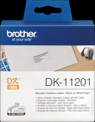 DK-11201 Address labels (standard), 29 x 90 mm, (400 per roll)