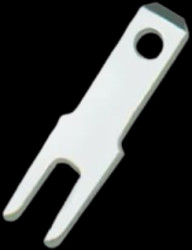 Faston plug, 2.8 x 0.8 mm, L 13 mm, uninsulated, straight, 3785A08.68