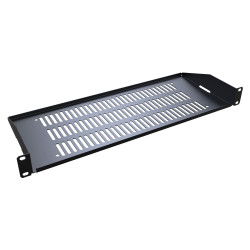 Hammond RASV190107UBK1 1U Cantilever 7&quot; - Vented Black 44 x 483 x 178