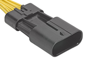 Obudowa złącza zagniatanego 8-pinowe -rzędowe raster: 1.8mm Molex Męski Montaż na kablu Squba Zacisk męski Squba