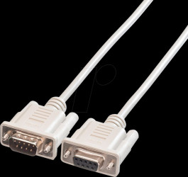 01.11.30 Serial cable, 9-pin RS-232, connector/port, 3.0 m