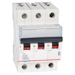 Wyłącznik nadprądowy 3P C 25A 6kA AC S303 TX3 403547