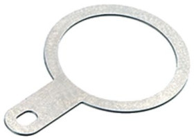 Shielding plate, M12 for flange connector, 04 0734 124