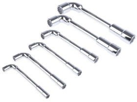 Zestaw narzędzi nastawnych 6 szt. Stal chromowo-wanadowa, RS PRO