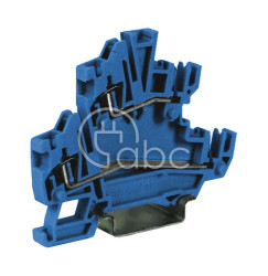 Złącze sprężynowe 1,5 mm², 2-piętrowe, niebieskie, HCD.1(Ex)i