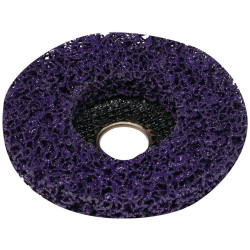 Draper 37608 Polycarbide Strip Disc, 115mm, 22.23mm, 180 Grit, Purple