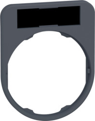 Label holder, 30 x 40 mm, unlabeled, for Flush 30 mm, ZBYF2101