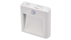 Lampka Nocna Led Do Gniazdka 230 V Z Czujnikiem Emos P3319