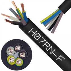 Przewód w gumie H07RN-F / ONPD 5x1,5 450/750V Elektrokabel /100m/