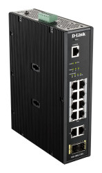 Tak Ethernet Switch 12-portowy , montaż: Montaż na szynie DIN Gigabit 10/100/1000Mbit/s 10 2, D-Link Element