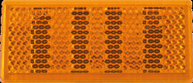 763412 Trailer - reflector, rectangular, self-adhesive, yellow
