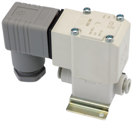 Zawór elektromagnetyczny 24 V DC SMC 2-drogowy Mocowanie błyskawiczne 6 mm 6mm NC