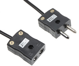 Kabel termopary/przewód przedłużający J dł. 10m 7/0,2mm -10 → +105 °C PVC 2-żyłowy Nieekranowany