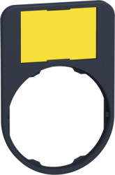 Label holder, 30 x 50 mm, unlabeled, for Flush 30 mm, ZBYF6102