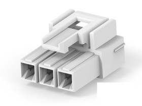 Wzmocnione złącze zasilania 3-pinowe TE Connectivity 600 V AC Żeński