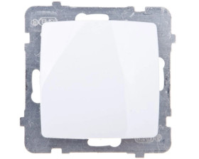 KARO Łącznik pojedynczy biały ŁP-1S/m/00