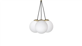 Sufitowa Lampa Dekoracyjna W Kolorze Grafitu Z Serii Rubi K-5117 Kaja Lighting