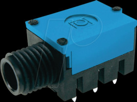 FC67815 Jack socket mono, 2-pole, 6.35 mm