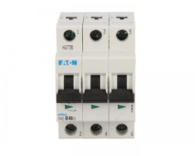 Wyłącznik nadprądowy 3P B 40A 15kA AC FAZ B40/3 278851