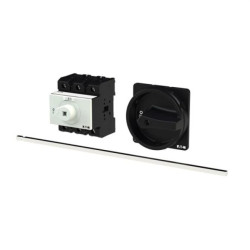 Rozłącznik główny, 3 bieg., 80A, funkcja awaryjnego zatrzymania, pokrętło czarne z blokadą na kłódkę EP-400951