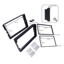 Ramka Radiowa 2 DIN Uniwersalna, 183×105 mm
