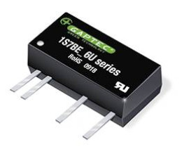 Gaptec 1S7BE_1524S6U Przetwornica DC/DC 1S7B_6U, SIP-7 (4 Pins), 1 W, 42 mA, 1 szt.