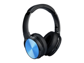 VT-6322 Słuchawki nauszne bezprzewodowe 500mAh niebieski 7728 V-TAC