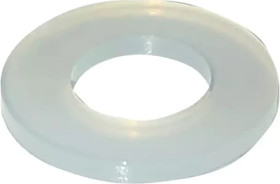 Washer, M2.5, H 0.5 mm, outer Ø 6 mm, PA, DIN 125/ISO 7089, 10178669