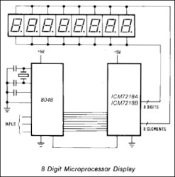 8-Digit, Multiplexed, LED Decoder Driver
