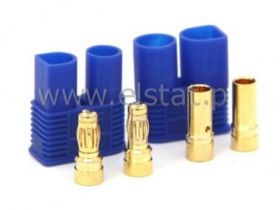 Wtyki i gniazda GOLD - 3,5mm -zestaw 2-pary 60A