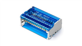 Czterobiegunowy Modułowy Blok Rozdzielczy 4X(11X6 Mm2 2X25 Mm2 2X35 Mm2) Na...