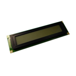 Wyświetlacz LCD Display Elektronik DEM40491FGH-PW czarny biały (S x W x G) 190 x 54 x 13.7 mm