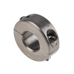 Pierścień osadczy, mocowanie: Śruba zaciskowa, śred. wału: 14mm, Stal nierdzewna