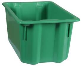 Plastipol Scheu 1658572 Pojemnik do sztaplowania nadaje się na żywność (D x S x W) 400 x 280 x 180 mm zielony 1 szt.