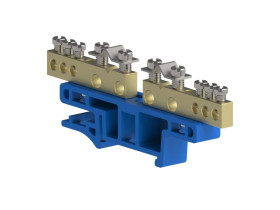 Listwa zaciskowa L-5x2 do montażu na szynie TS35 MSF 2000-06