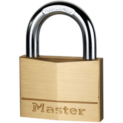 Master Lock 170EURD Solid Brass 70mm Padlock 6-Pin