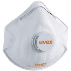 uvex 8762210 silv-air dust mask FFP2 valve 15 pcs