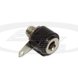 gniazdo banankowe izolowane 4mm czarne