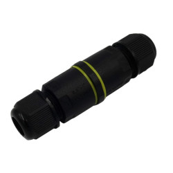 Złącze 2-styk. hermetyczne, mufa przelotowa IP68 13A/450V