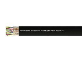 Helukabel PVC Kabel płaski, taśmowy 20 x 0.50 mm² czarny 27101-500 500 m