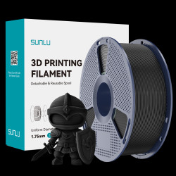 SUNLU PLA 1.75mm 1kg Black / Czarny
