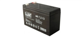 Akumulator VRLA AGM 12V 7,2Ah MB 7,2-12 T1