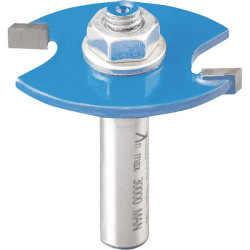 kwb 754020 Groover 2mm edges for Wood panels fits hand-held routers