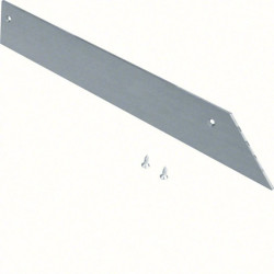 tehalit.AK Końcówka 1-stronna skos pokrywy 200x40mm stal AKE2000401