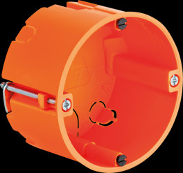 9068-04 One-gang box for thin panelling, depth 41 mm