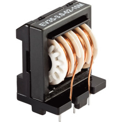 Schaffner EV24-0.5-02-44M 44mH 0.5A 250V Common Mode Suppression Choke Vert.