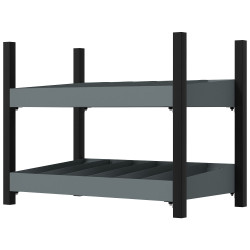 Sealey APMRM4 Modular Storage Mid Unit 2 Compartment Shelve 580mm